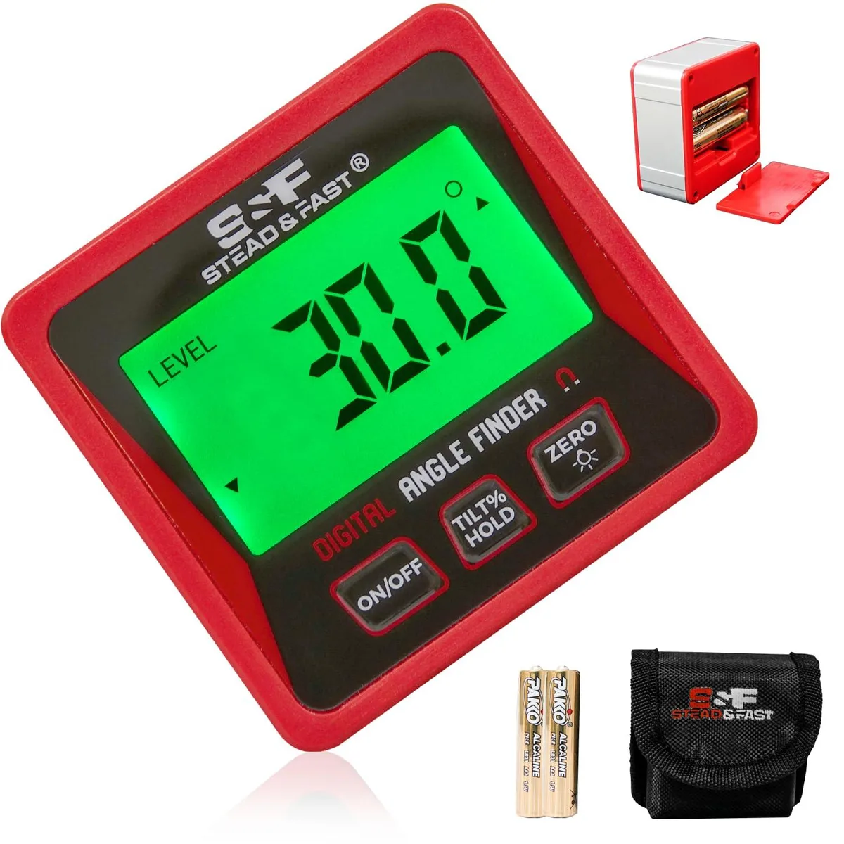 Digital Angle Finder Gauge Magnetic Protractor Inclinometer — product photo