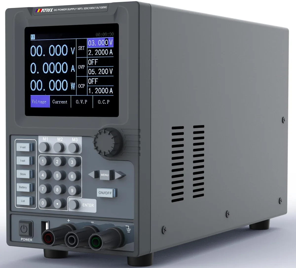 Matrix Matrix MPS-309 100V 1A 100W linear programmable DC server power supply — product photo