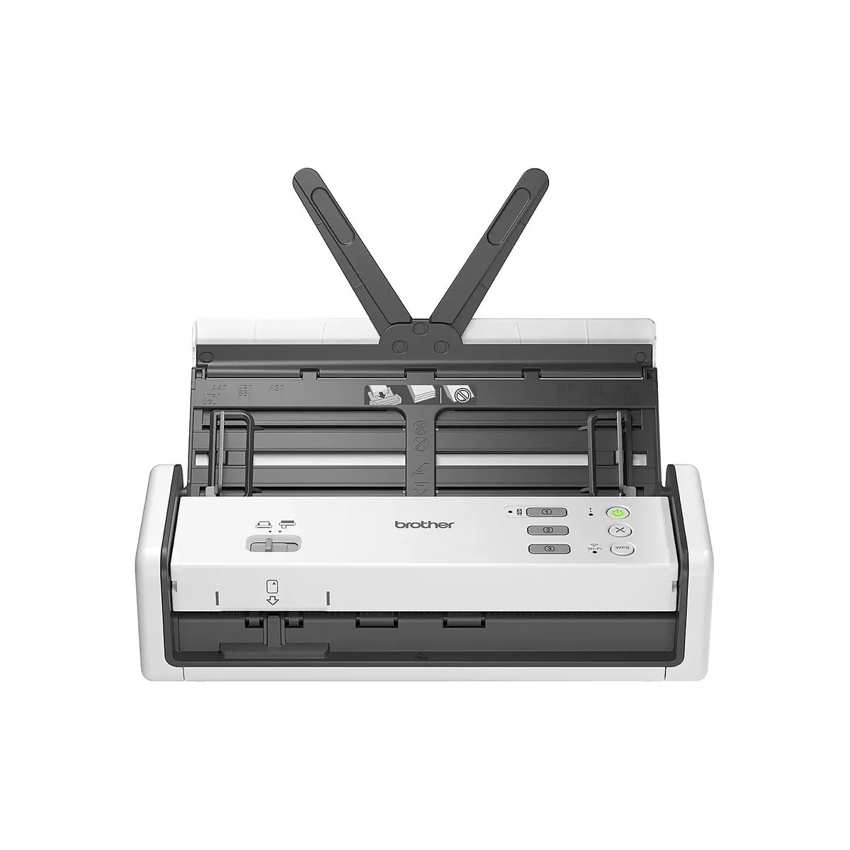 Brother Brother ADS1350W Duplex Portable Scanner White/Black — product photo