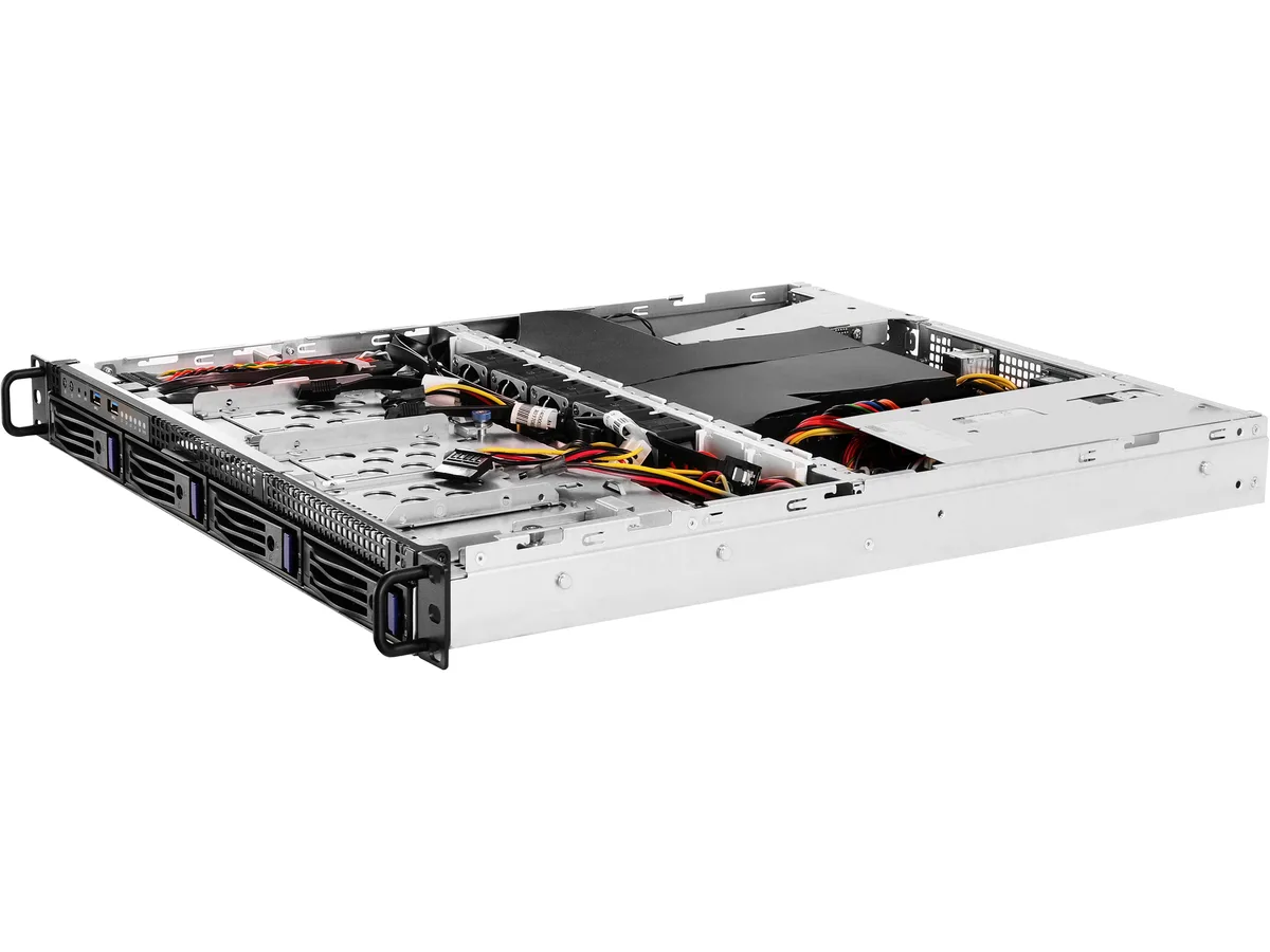 ASRock Rack ASRock Rack 1U4LW-X470 RPSU 1U barebone server — product photo