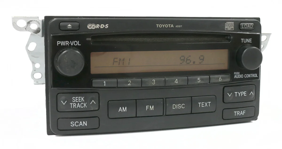 1 Factory Radio 1 Factory Radio 8612002410 Toyota Matrix AM FM 6 Disc CD Receiver — product photo