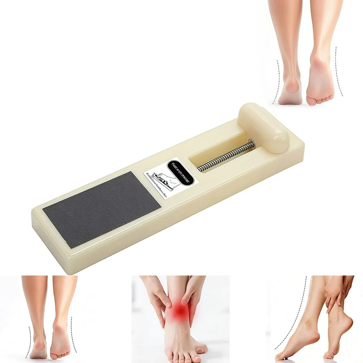  Velocity Exercise Beige White Foot Arch Trainer cardio equipment — product photo
