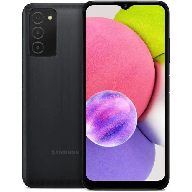 SAMSUNG SAMSUNG Galaxy A03s 32GB Black 2GB RAM Acceptable Grade C cell phones - unlocked — product photo