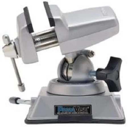 PanaVise 381 vacuum vise, nylon body, four suction pads, 360 swivel base