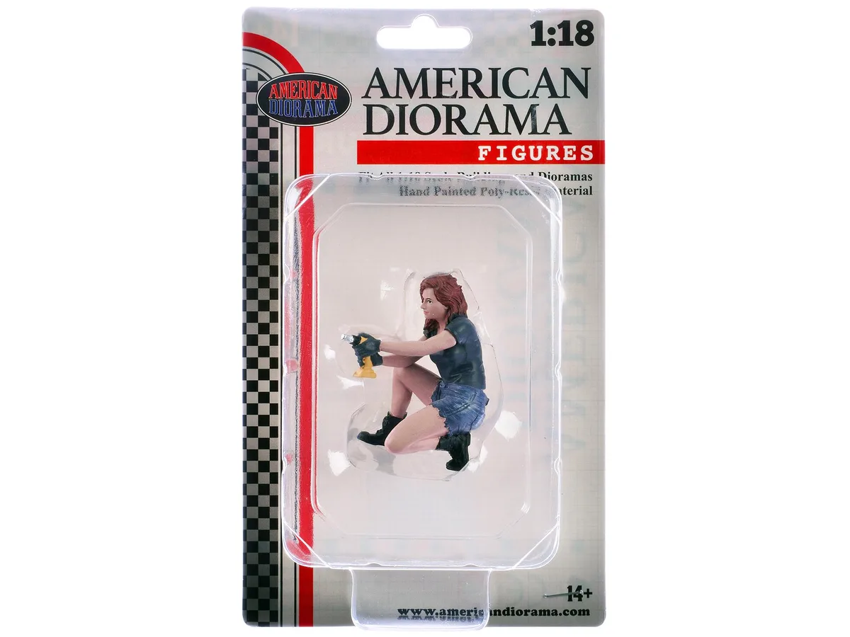 American Diorama American Diorama "Muscle Mechanics" Figure #3 1/18 Scale 2.5 inch Hobby Collectible — product photo
