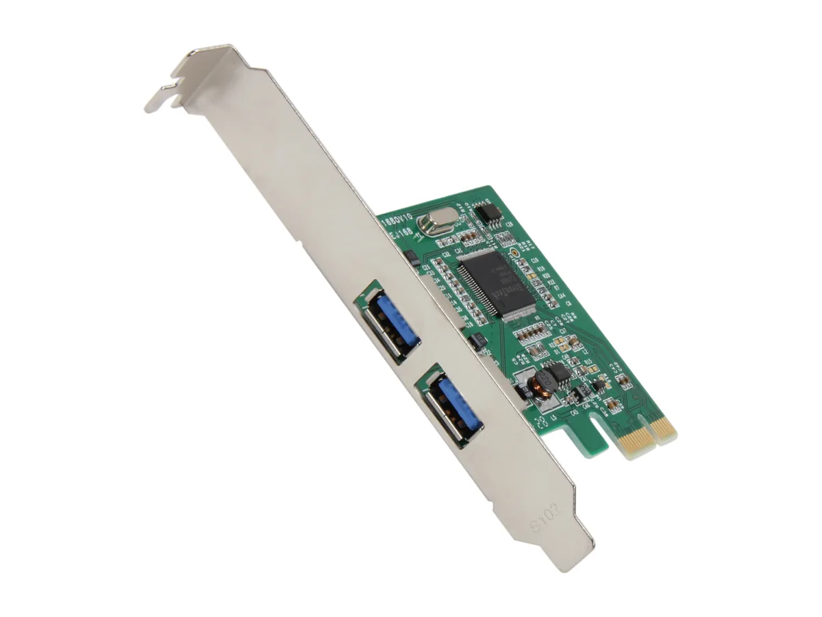Syba Syba SY-PEX20081 USB 3.0 2-port PCI-e expansion card — product photo