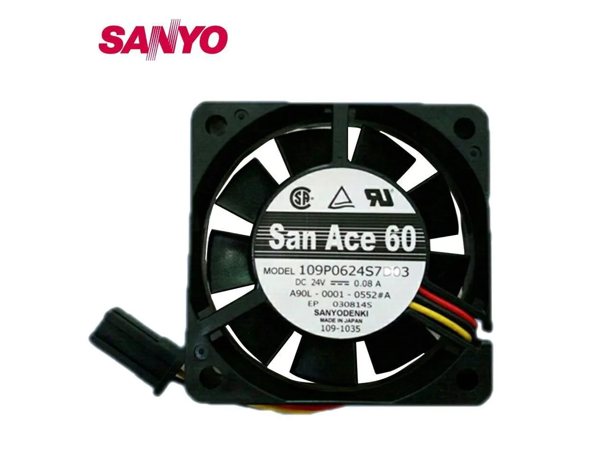 Fans Fans A90L-0001-0552 109P0624S7D03 6015 24V 0.08A case fan — product photo