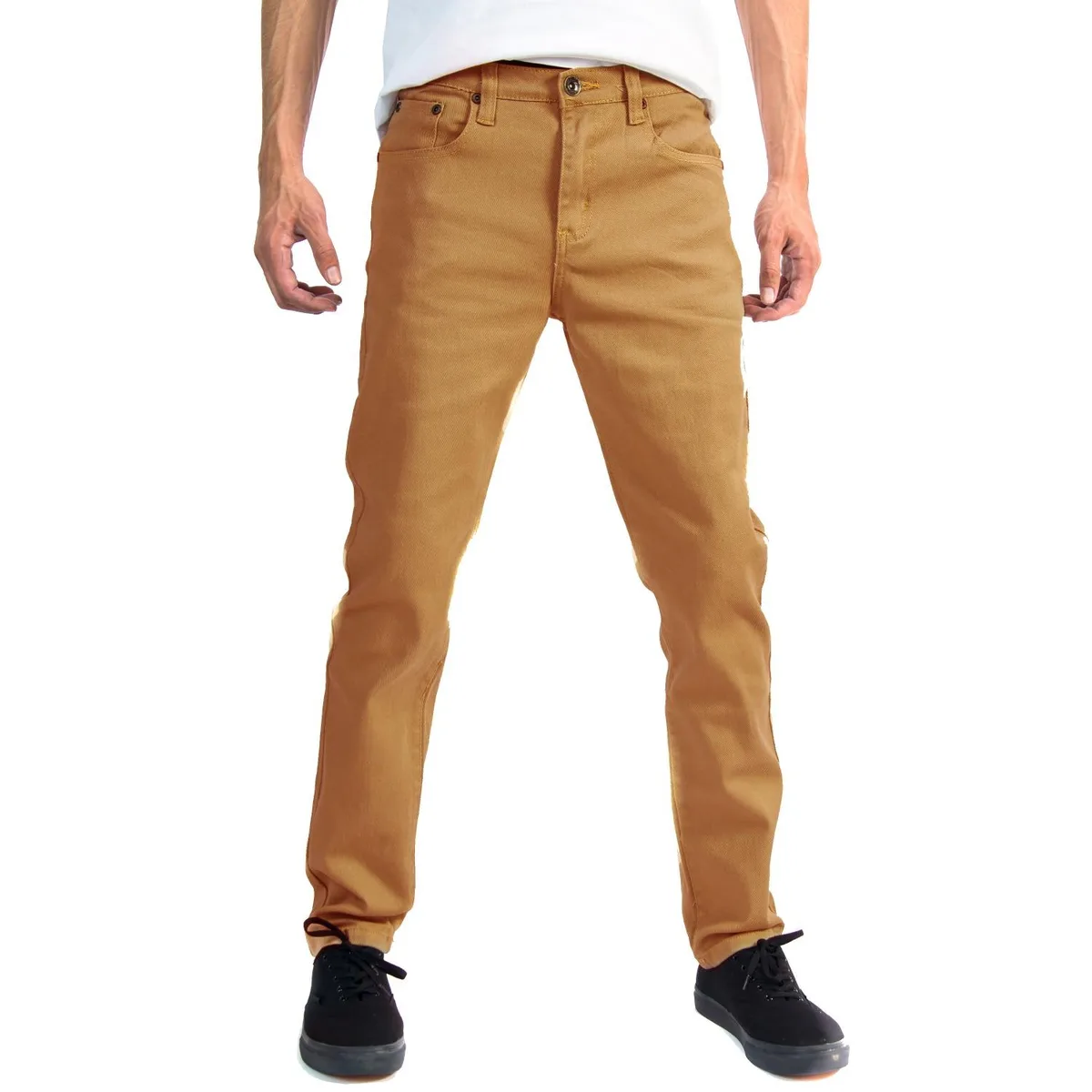 Altatac Altatac Men's Slim Fit Skinny Jeans Dark Khaki Size 34 — product photo