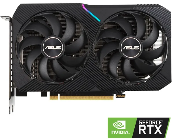 ASUS ASUS DUAL-RTX3060-12G graphics card 12GB GDDR6 — product photo