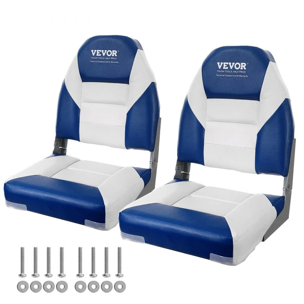 VEVOR VEVOR YL86523 21.85" High-Back Folding Boat Seat 2-Pack — product photo