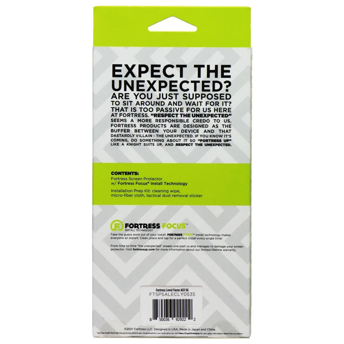 Fortress Press Fortress Press Screen Protector for Samsung Galaxy A53 5G — product photo