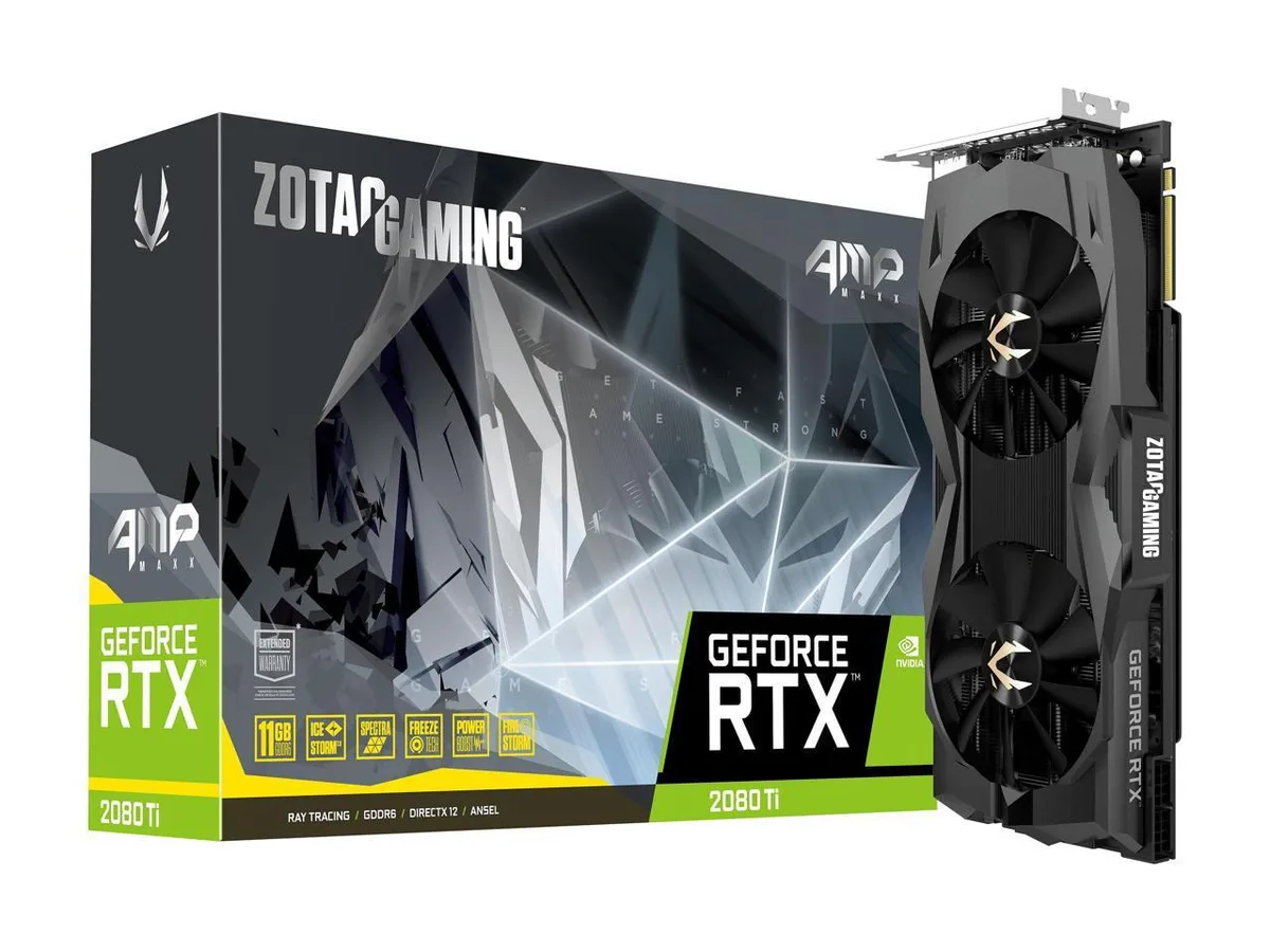 ZOTAC ZOTAC GeForce RTX 2080 Ti AMP MAXX 11GB GDDR6 — product photo