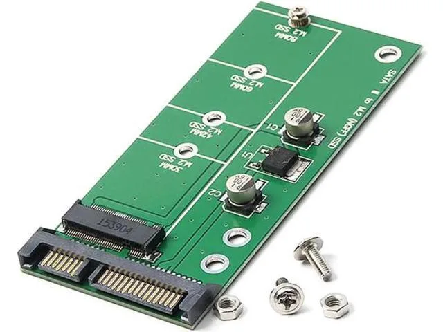Manw Manw M.2 NGFF to SATA 3 Adapter Card 2230 2242 2260 2280 — product photo