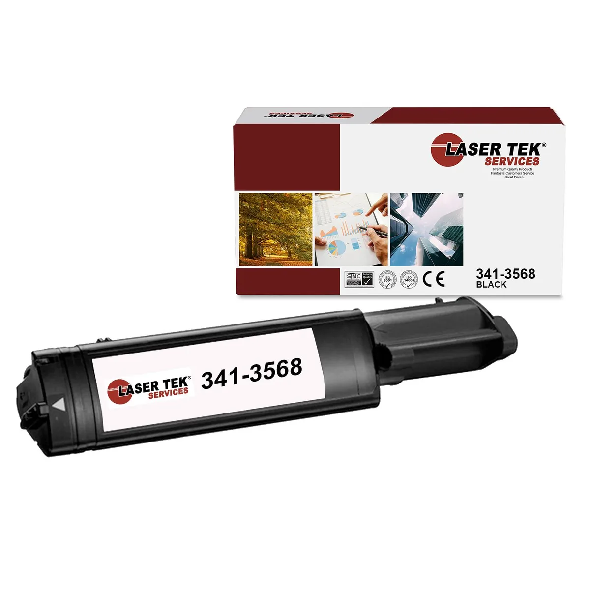 Laser Tek Services Laser Tek Services 341-3568 Black Toner Cartridge Dell 3010cn 4000 Pages — product photo