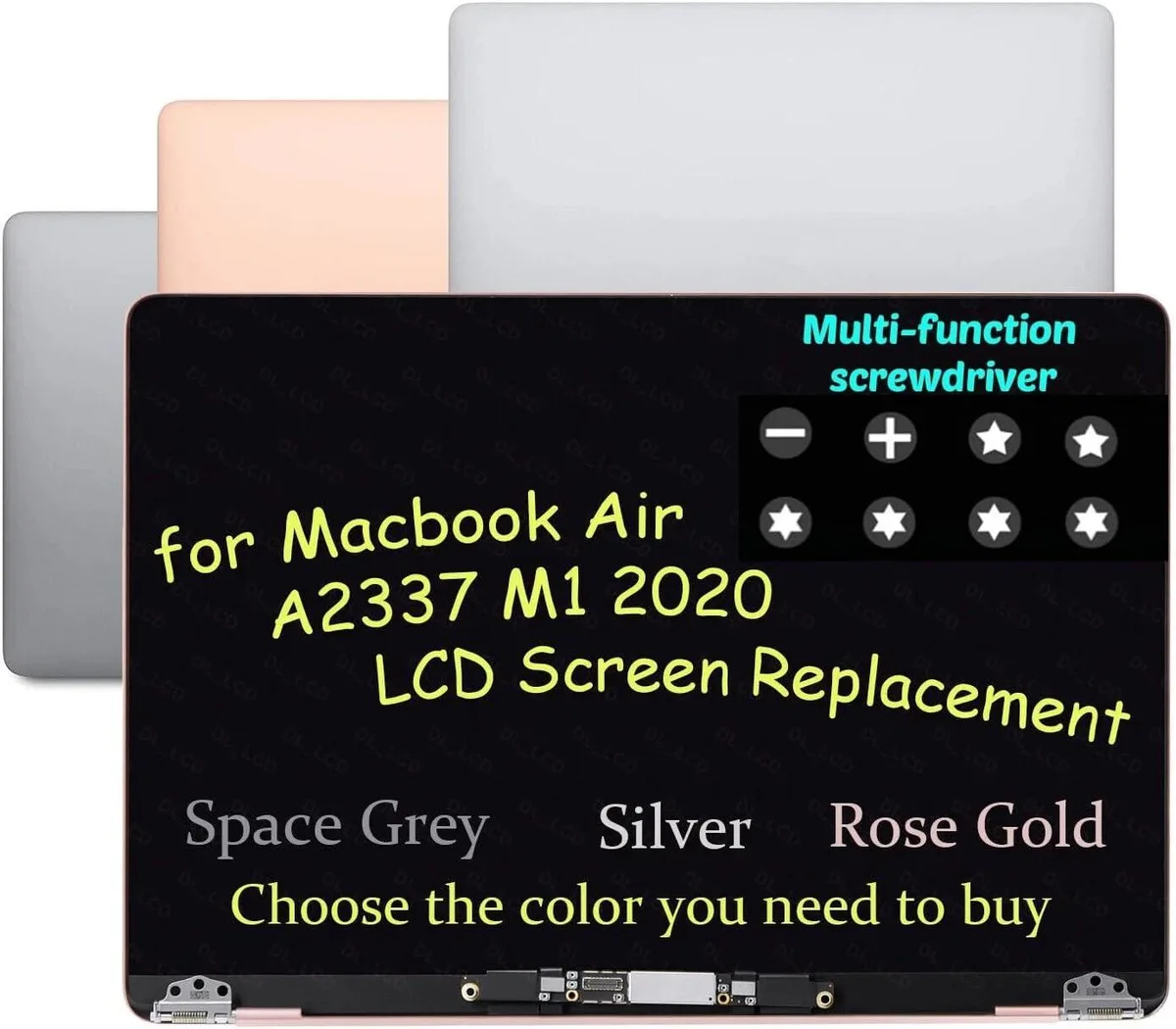 NUOLAISUN NUOLAISUN laptop screen 13.3" 2560x1600 Silver A2337 2020 — product photo