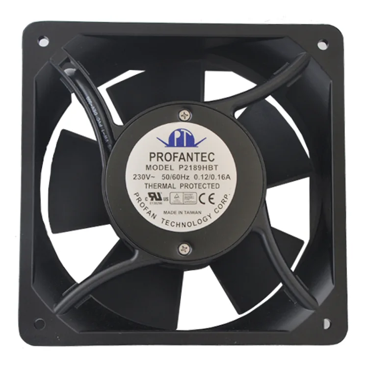 Fans Fans P2189HBTBrand case fan AC230V 176x176x89mm 300/350 CFM 2850/3350 RPM 58/62 dBA 25/30W — product photo