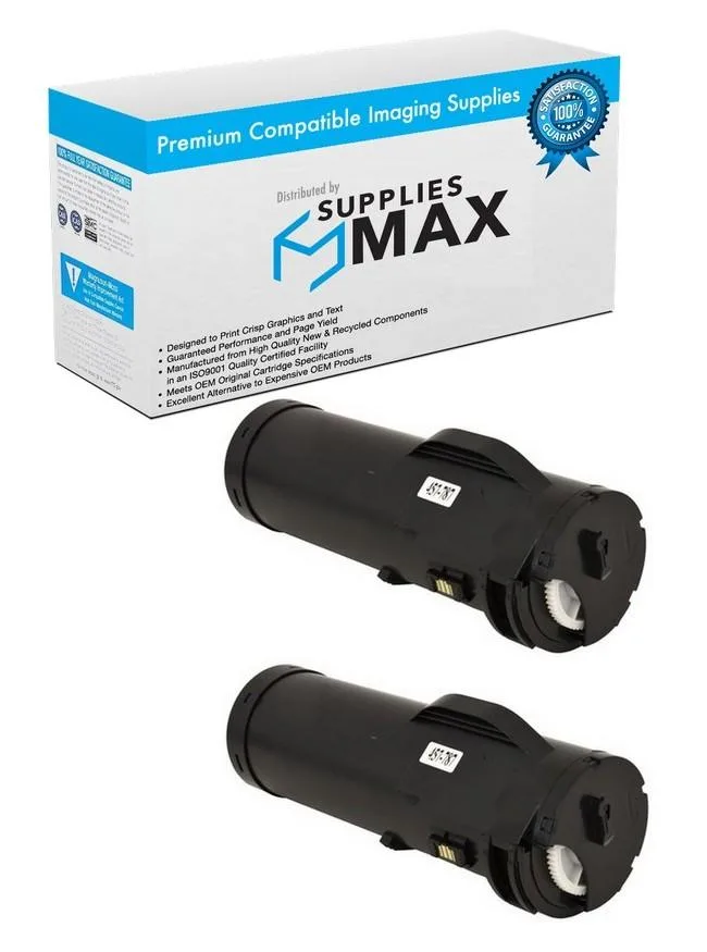 SuppliesMax SuppliesMax 106R03582_2PK High Yield Black Toner Cartridge 2-Pack 13900 Pages — product photo