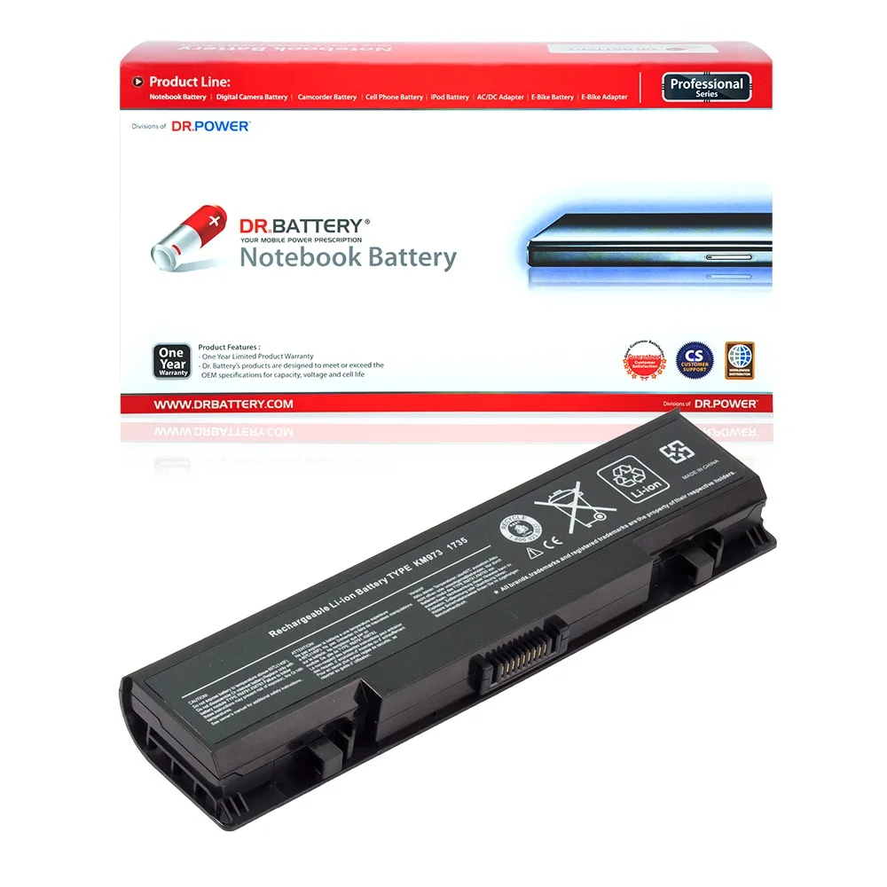 Dr. Battery Dr. Battery MPL05226P-05 laptop battery 11.1V 4400mAh 49Wh 6-cell for Dell Studio 17 1735 1736 1737 — product photo