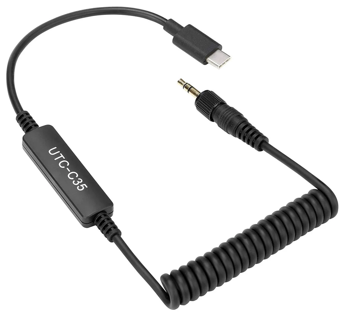 Movo Movo UTC-C35-Di Locking 3.5mm TRS to USB-C Adapter — product photo