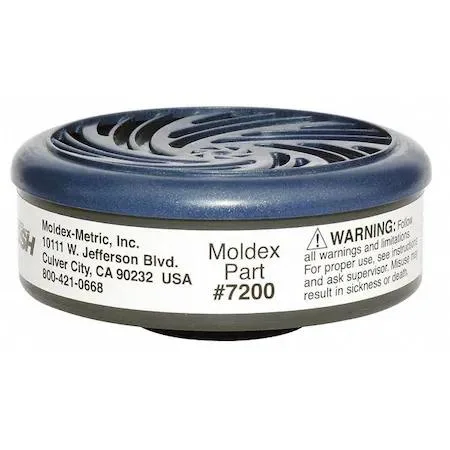 Moldex Moldex 7200 Cartridge White Bayonet 7000 7800 9000 Series — product photo