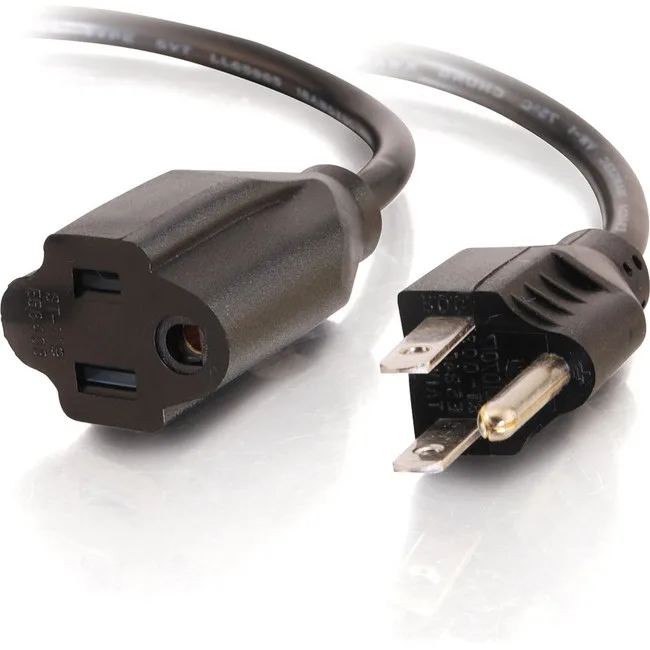 Cables To Go Cables To Go 03116 18 AWG Power Extension Cord NEMA 5-15P to 5-15R 10 ft — product photo