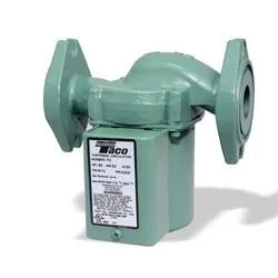 Taco 0010-F3 hydronic circulating pump flange connection 115V single phase 1/8 hp