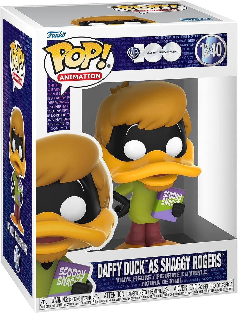 Funko Funko Pop! A1240 Daffy Duck as Shaggy Rogers action figure — product photo
