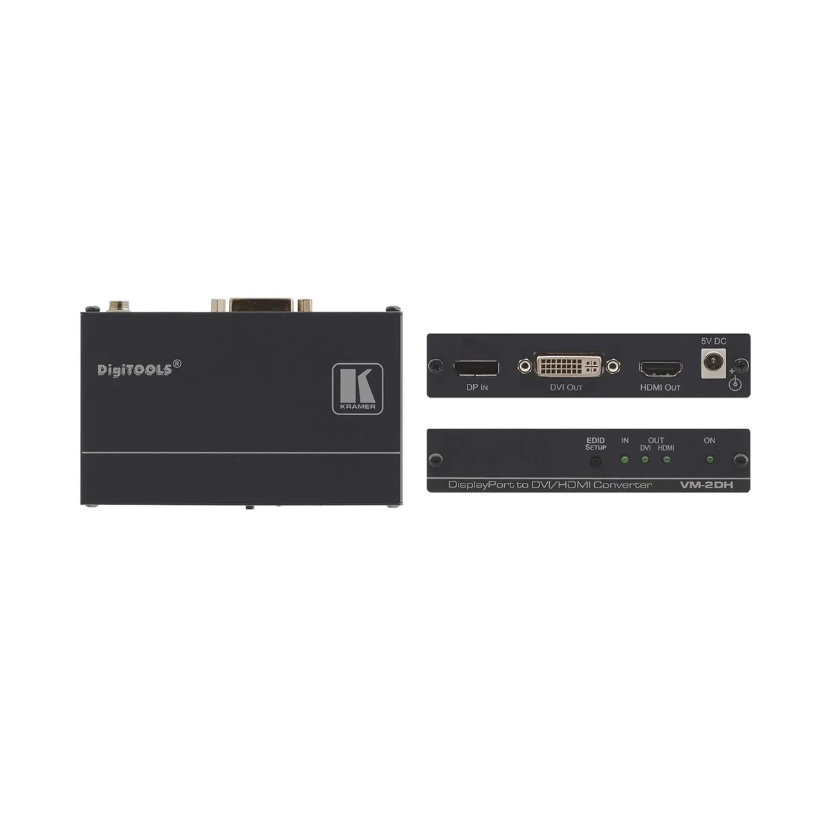 Kramer Electronics Kramer Electronics VM-2DH DisplayPort Media Converter — product photo