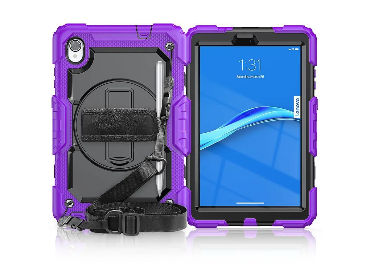 Werleo Werleo TB-8506F/8506X laptop case Purple Pen Holder Screen Protector Stand Shoulder Strap 2019 — product photo