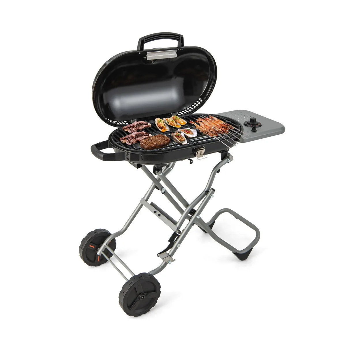 SlickBlue SlickBlue 15000 BTU Portable Propane BBQ Grill Black — product photo