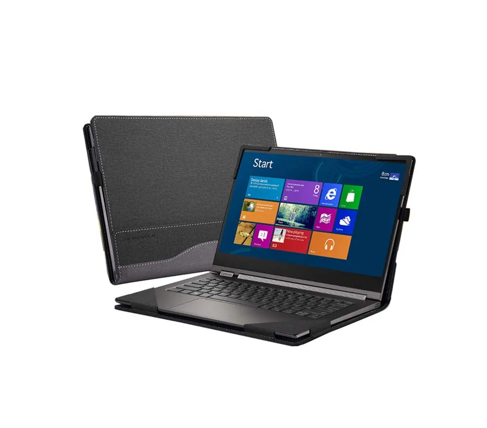 Werleo Werleo Yoga 730 13.3 inch PU Leather Folio Case Grey — product photo