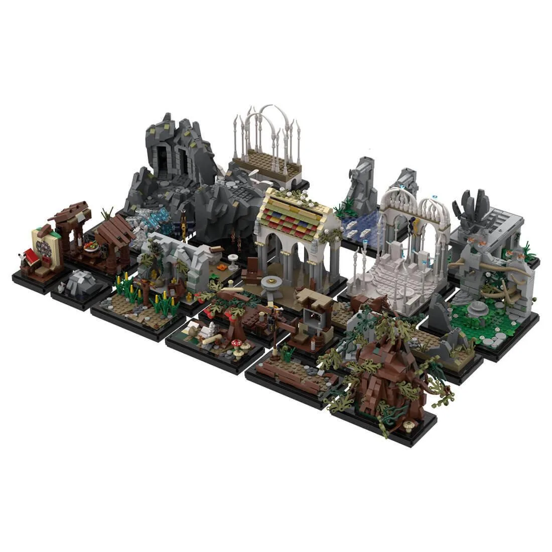 ZITIANYOUBUILD ZITIANYOUBUILD Moc-123809 22-in-1 Iconic Buildings 5441pcs — product photo