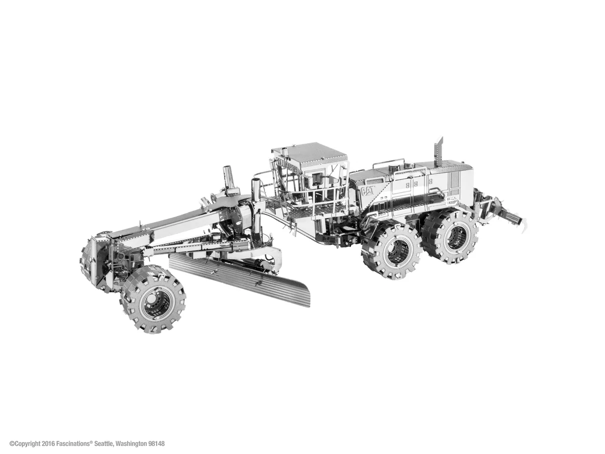 Fascinations Inc. Fascinations Inc. Metal Earth 3D Laser Cut Model Kit CAT Motor Grader — product photo