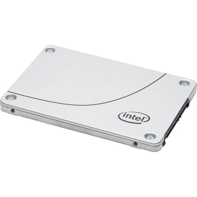 Silver 2.5 inch internal SATA solid state drive with green circuit board visible