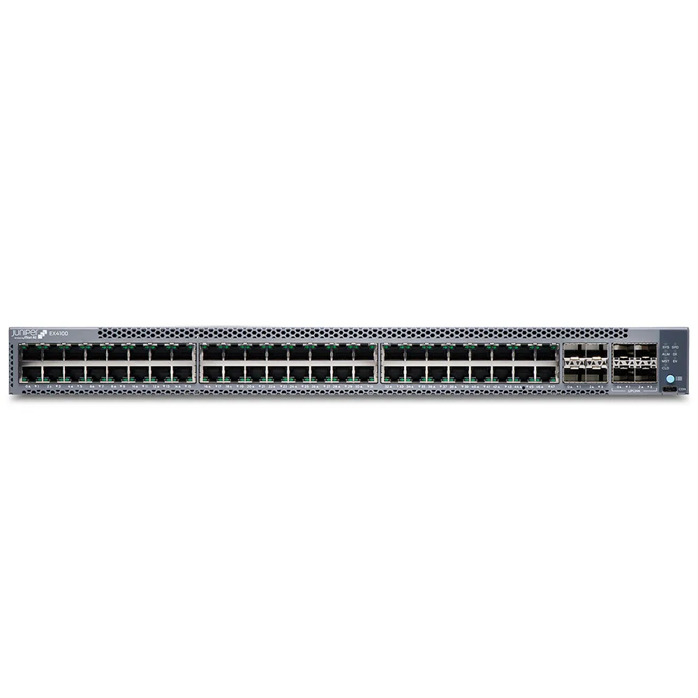 HPE Juniper Networking HPE Juniper Networking EX4100-48T 48-port 10/100/1000BASE-T network switch 4x10GbE 4x25GbE — product photo