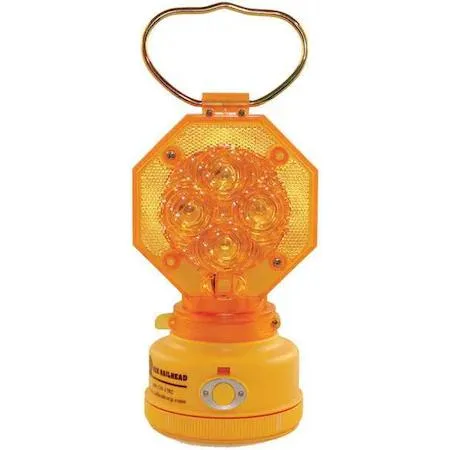 K&amp;E Safety K&amp;E Safety M8-LED A Amber LED Safety Light 2 D Batteries — product photo