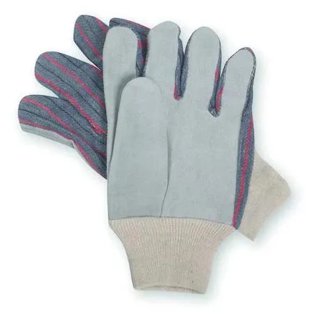 Condor Condor 2MDA3 Leather Gloves Cowhide Knit Cuff Straight Thumb Full Finger — product photo