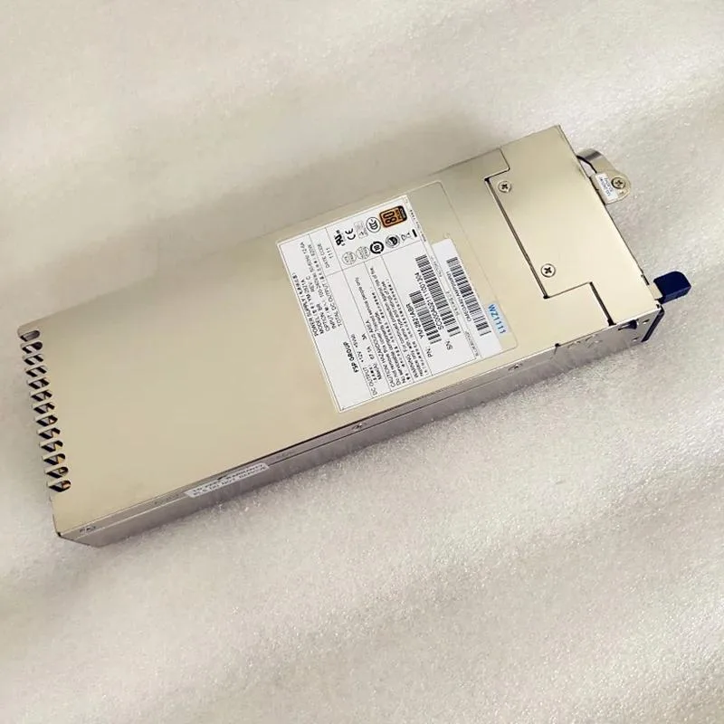 KHACHIMO YM-2821A 820W server redundant power supply module, rectangular metal unit with ventilation grille and rear connector