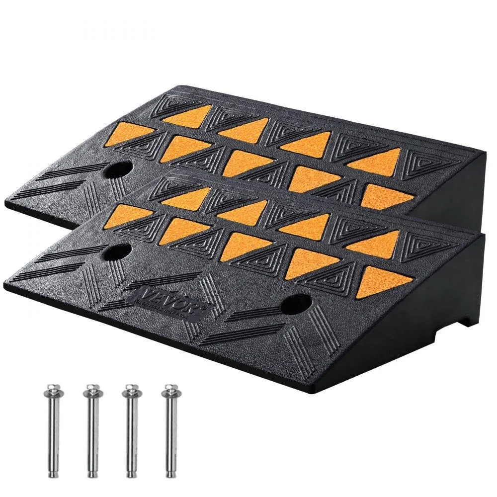 VEVOR VEVOR Rubber Curb Ramp 2 Pack 4.3" Rise 33069 lbs — product photo