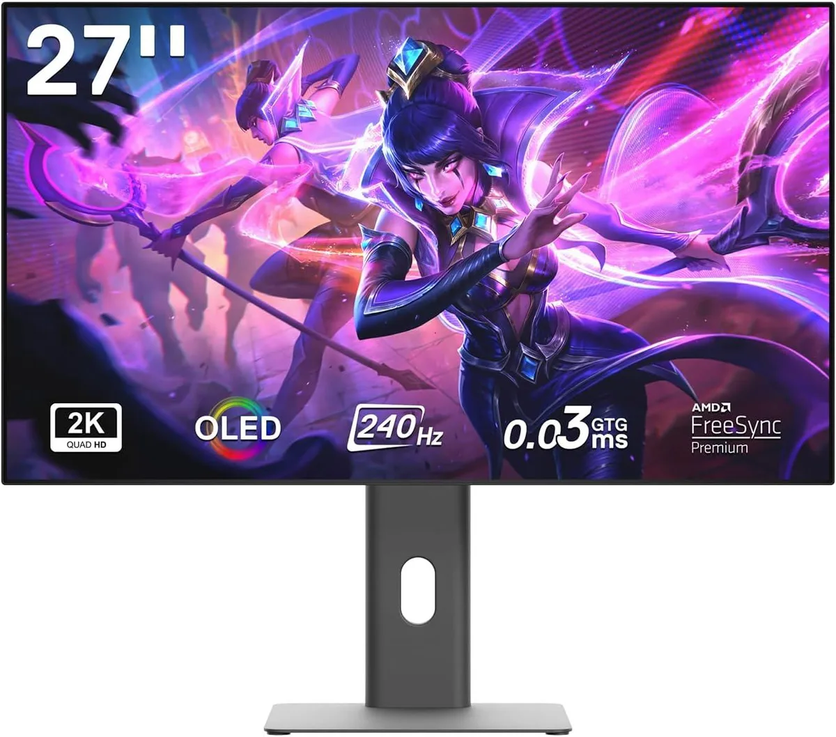 Redragon Redragon 27" OLED Gaming Monitor QHD 240Hz .03ms GTG — product photo