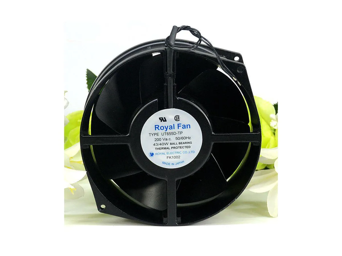 Corn Electronics Corn Electronics UT655D-TP industrial cooling fan 172×150×55mm 200VAC 43/40W — product photo
