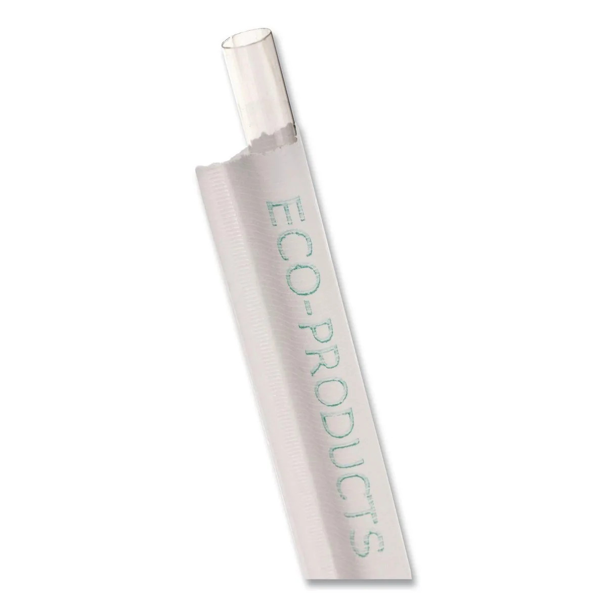 Eco-Products Eco-Products EP-ST990 Wrapped Straw 9.5" Clear 4800/Carton — product photo