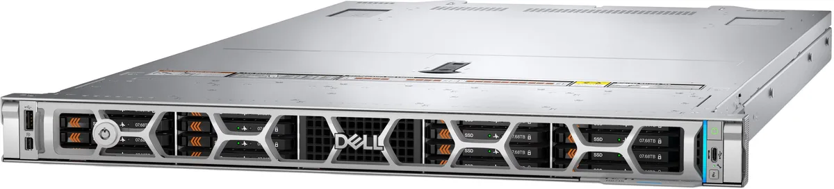 DELL DELL PowerEdge R6715 1U rack server AMD EPYC 9005 DDR5 — product photo