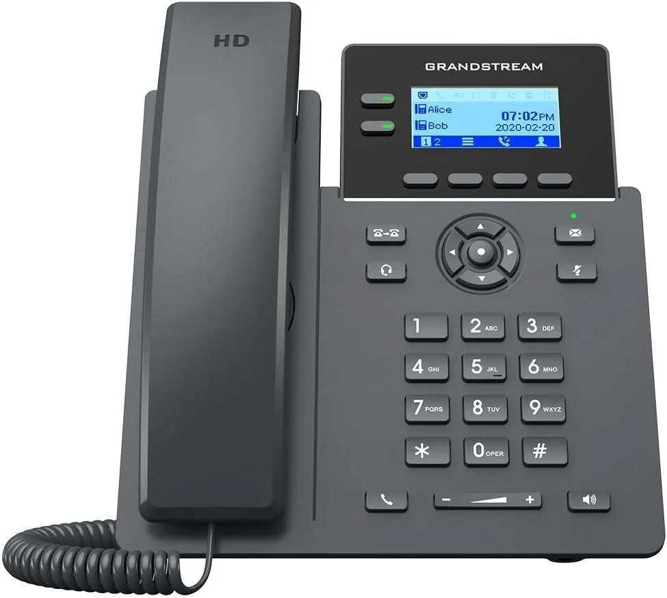 Grandstream Grandstream GRP2602W Wi-Fi 5 VoIP Phone 2.4" Display — product photo
