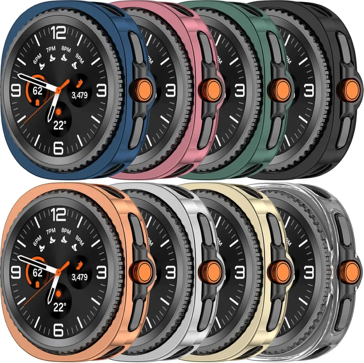 ETEIZU ETEIZU Galaxy Watch 8 Classic TPU Bumper Frame Accessory — product photo