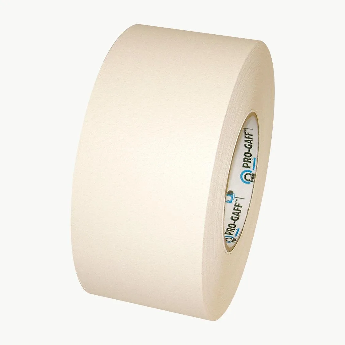 White matte cloth gaffer tape roll 72mm wide 55yds long