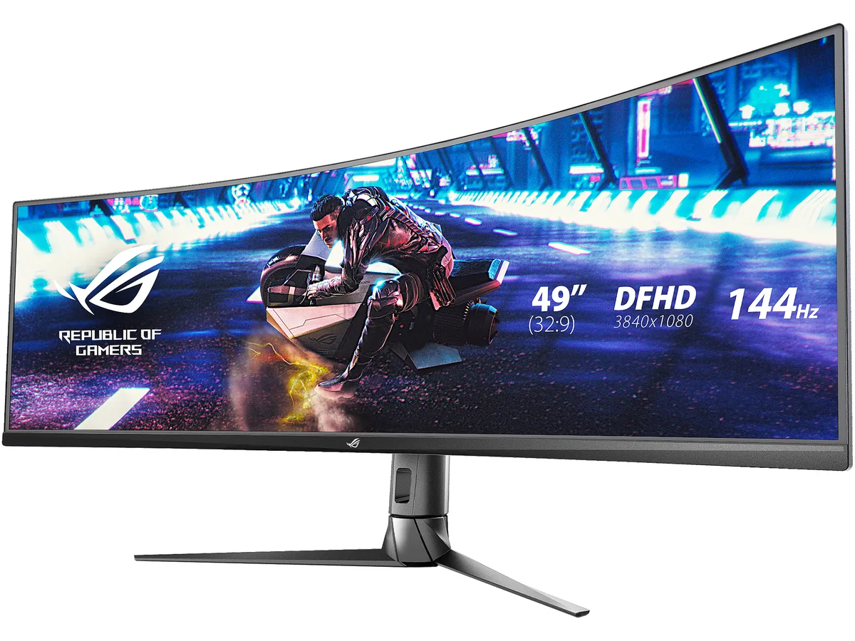 ASUS ASUS ROG Strix XG49VQ 90LM04H0-B011B0 49" 32:9 3840x1080 144Hz gaming monitor — product photo