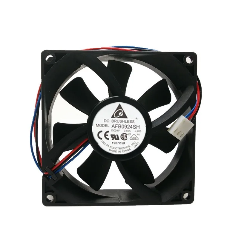 Fans Fans AFB0924SHSize 90x90x25mm 24V .5A case fan — product photo