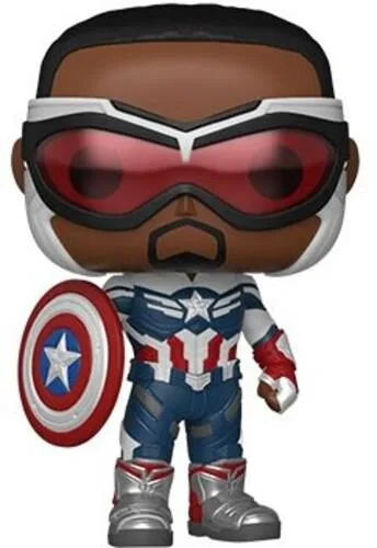 Funko Funko Pop! The Falcon and the Winter Soldier Captain America action figure — product photo