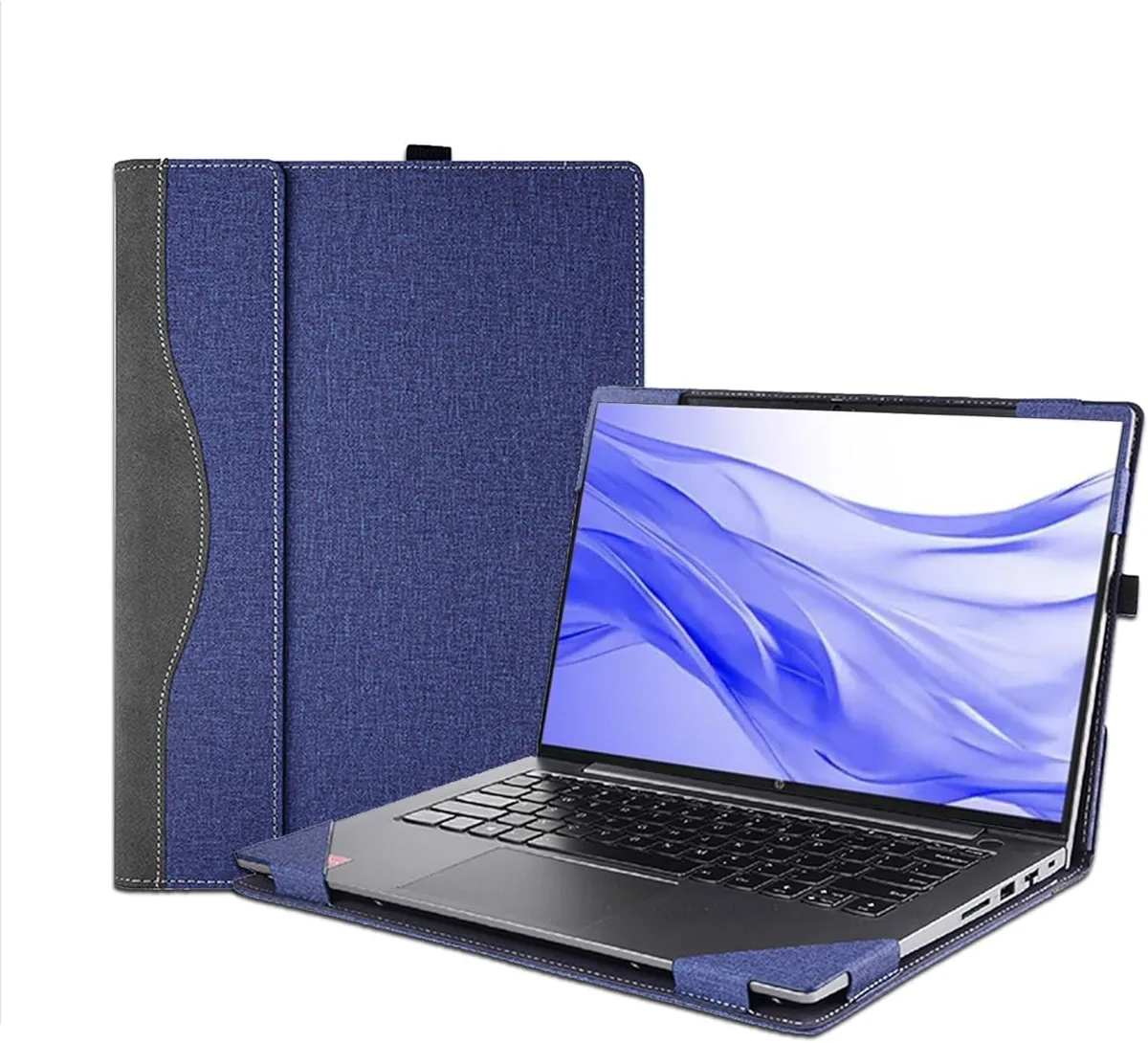 BONAEVER BONAEVER 16 inch Hard Case for HP EliteBook 860/865 G11 660/665 G11 ProBook 460/465 G11 Blue — product photo